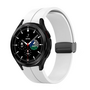 Samsung Galaxy Watch 4 Classic - 42mm &amp; 46mm - D-Schnallen-Sportarmband - Wei&szlig;