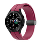 Samsung Galaxy Watch 4 Classic - 42mm &amp; 46mm - D-Schnallen-Sportarmband - Bordeaux