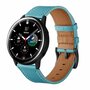 Samsung Galaxy Watch 4 Classic - 42mm &amp; 46mm - Lederband - Blau