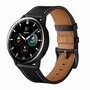 Samsung Galaxy Watch 4 Classic - 42mm &amp; 46mm - Lederarmband - Schwarz