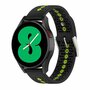 Samsung Galaxy Watch 3 - 45mm - Dot Pattern Armband - Schwarz mit gelb