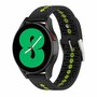 Samsung Galaxy Watch 3 - 41mm - Dot Pattern Armband - Schwarz mit gelb