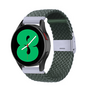 Samsung Galaxy Watch Active 2 - Geflochtenes Armband - Dunkelgr&uuml;n