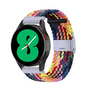 Samsung Galaxy Watch Active 2 - Geflochtenes Armband - Mehrfarbig Sommer