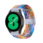 Samsung Galaxy Watch Active 2 - Geflochtenes Armband - Mehrfarbig Fr&uuml;hling