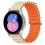 Samsung Galaxy Watch - 42mm - Ocean Style Armband - Beige / orange Samsung Galaxy Watch - 42mm - Ocean Style Armband - Beige / orange