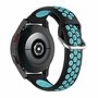 Samsung Galaxy Watch - 42mm - Silikon-Sportarmband mit Schnalle - Schwarz + Blau Samsung Galaxy Watch - 42mm - Silikon-Sportarmband mit Schnalle - Schwarz + Blau