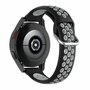 Samsung Galaxy Watch - 42mm - Silikon-Sportarmband mit Schnalle - Schwarz + Grau Samsung Galaxy Watch - 42mm - Silikon-Sportarmband mit Schnalle - Schwarz + Grau