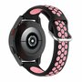 Samsung Galaxy Watch - 42mm - Silikon-Sportarmband mit Schnalle - Schwarz + Rosa Samsung Galaxy Watch - 42mm - Silikon-Sportarmband mit Schnalle - Schwarz + Rosa