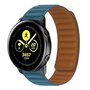 Silikon Loop Armband - Blau gr&uuml;n - Samsung Galaxy Watch Active 2