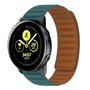 Silikon Loop Armband - Dunkelgr&uuml;n - Samsung Galaxy Watch Active 2