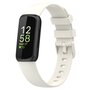 Fitbit Inspire 3 - Sportarmband mit Schnalle - Gr&ouml;&szlig;e: Small - Creme wei&szlig;