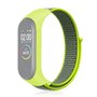 Nylon-Gewebeband Xiaomi Mi Band 3 / 4 / 5  / 6 / 7 - Gr&uuml;n