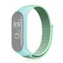 Nylon Woven Band Xiaomi Mi Band 3 / 4 / 5  / 6 / 7 - Mintgr&uuml;n