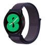 Garmin Vivoactive 4 / 4L - Sport Loop Armband - Navy / dunkelviolett gemischt