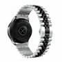 Garmin Forerunner 55 / 245 / 645 - Stahlband - Silber / schwarz