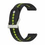 Garmin Forerunner 55 / 245 / 645 - Dot Pattern Armband - Schwarz mit gelb