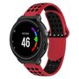 Silikon-Sportarmband - Rot + Schwarz - Garmin Forerunner 220 / 230 / 235 / 620 / 630 / 735 (XT)