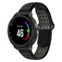 Silikon-Sportarmband - Schwarz + Grau - Garmin Forerunner 220 / 230 / 235 / 620 / 630 / 735 (XT)