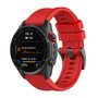 Silikon-Sportband - Rot - Garmin Fenix 7X / 6X / 5X