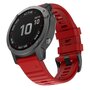 Silikonband - Rot - Garmin Fenix 7X / 6X / 5X