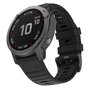 Silikonarmband - Schwarz - Garmin Fenix 7X / 6X / 5X