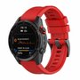 Silikon-Sportband - Rot - Garmin Fenix 7S / 6S / 5S &amp; Instinct 2s