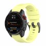 Silikon-Sportband - Gelb - Garmin Fenix 7S / 6S / 5S &amp; Instinct 2s