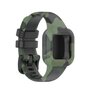 Silikonarmband mit Aufdruck - Armeegr&uuml;n - Garmin Vivofit Junior 3