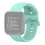 Fitbit Versa 1 / 2 &amp; Lite Silikon-Sportband mit Schnallenverschluss - Mintgr&uuml;n - Gr&ouml;&szlig;e: Large