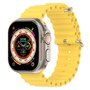 Ocean Armband - Gelb - Geeignet f&uuml;r Apple Watch 42mm / 44mm / 45mm / 49mm
