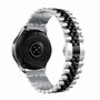 Stahlband - Silber/Schwarz - Samsung Galaxy Watch 4 Classic - 42mm &amp; 46mm