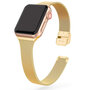 Milanaise Slim Fit Armband - Gold - Geeignet f&uuml;r Apple Watch 38mm / 40mm / 41mm