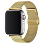 Milanaise Loop Armband - Gold - Geeignet f&uuml;r Apple Watch 42mm / 44mm / 45mm / 49mm