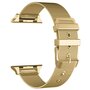 Milanaise mit Schnallenarmband - Gold - Geeignet f&uuml;r Apple Watch 42mm / 44mm / 45mm / 49mm