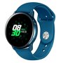 Gummi-Sportband - Cyan - Samsung Galaxy Watch 3 - 45mm