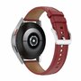 Luxuri&ouml;ses Lederarmband - Bordeaux - Samsung Galaxy Watch 5 (Pro) - 40mm / 44mm / 45mm
