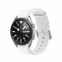 Klassisches Lederarmband - Wei&szlig; - Samsung Galaxy Watch - 46mm / Samsung Gear S3