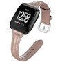 Fitbit Versa 1 / 2 &amp; Lite Armband TPU Leder - Braun