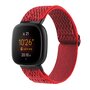 Fitbit Versa 3/4 &amp; Sense 1/2 Nylon Laufband - Rot