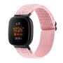 Fitbit Versa 3/4 &amp; Sense 1/2 Nylon Laufband - Pink