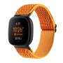 Fitbit Versa 3/4 &amp; Sense 1/2 Nylon Laufband - Orange