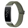 FitBit Inspire 2 Elastisches Solo-Schleifen-Nylonband - Dunkelgr&uuml;n