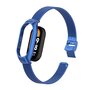 Milanaise Band mit Geh&auml;use - Blau - Xiaomi Smart band 8