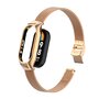 Milanaise Band mit Geh&auml;use - Champagner Gold - Xiaomi Smart band 8