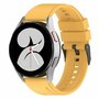 Silikonband mit Schnalle - Gelb - Samsung Galaxy Watch 6 - 40mm &amp; 44mm