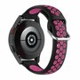 Silikon-Sportband mit Schnalle - Schwarz + Rosa - Samsung Galaxy Watch 6 - 40mm &amp; 44mm