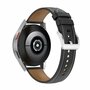 Luxuri&ouml;ses Lederarmband - Schwarz - Samsung Galaxy Watch 6 - 40mm &amp; 44mm