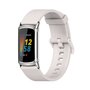 FitBit Charge 5 &amp; 6 Extra weiches Silikonband - Hellgrau + silberner Stecker