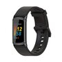 FitBit Charge 5 &amp; 6 Extra weiches Silikonband - Schwarz + schwarzer Stecker